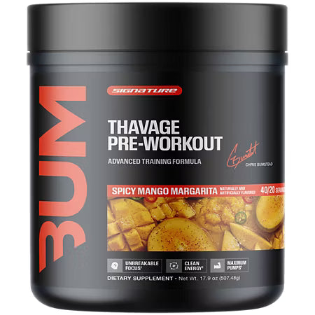 Thavage CBUM Pre Workout - 40 servicios