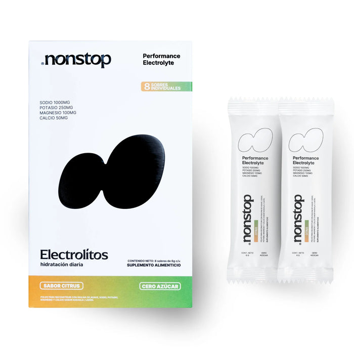 Electrolitos Nonstop  - caja 8 sticks