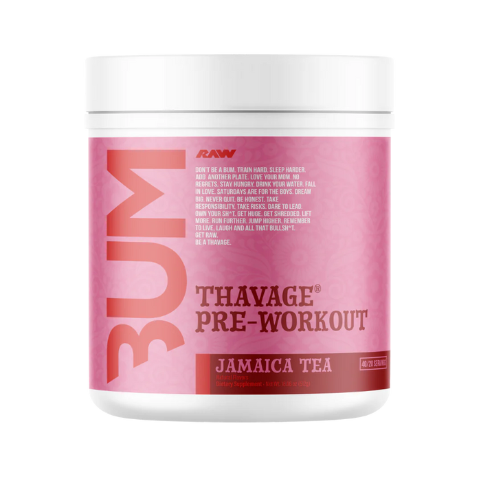 Thavage CBUM Pre Workout - 40 servicios