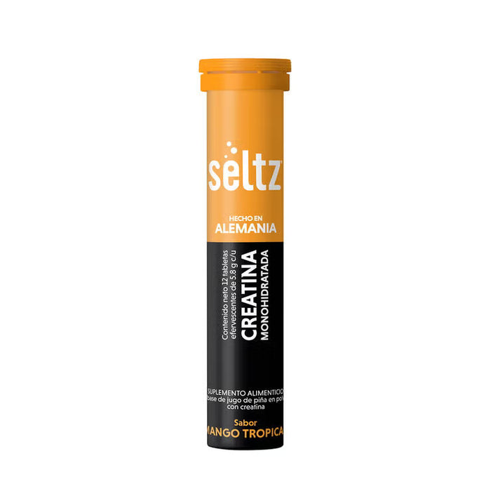 Creatina Monohidratada Seltz Tabletas Efervescentes - 12 tabletas