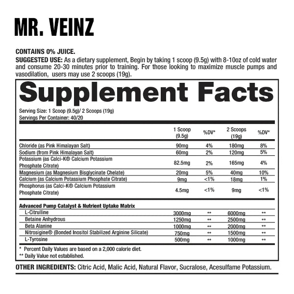 MR. Veinz Stim Free . 40 servicios