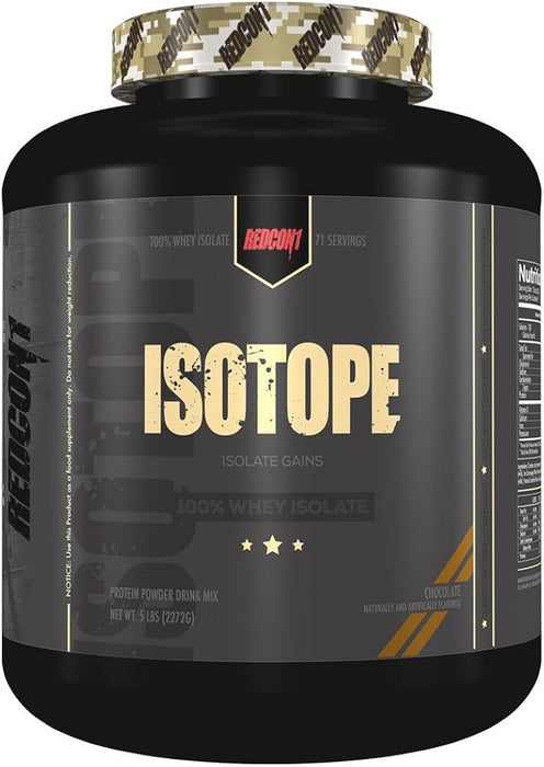 Isotope 100% whey Isolate - 5 lbs (73 servicios)