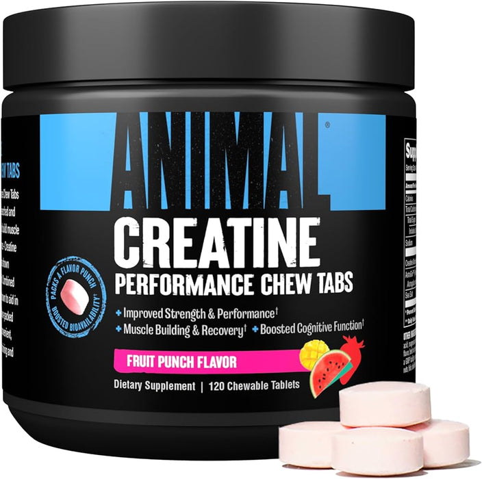 Animal Chew Creatina - 120 tabletas