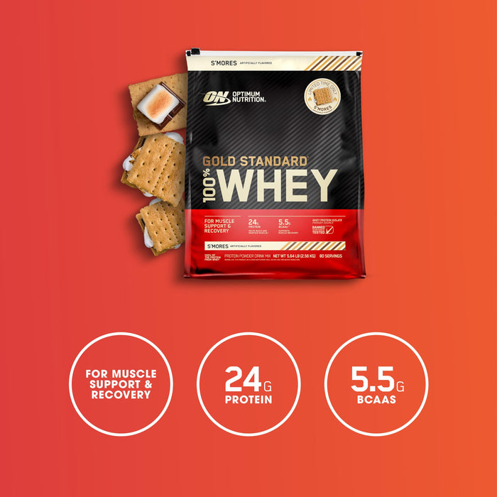 100% Whey Gold Standard - 5 Lbs
