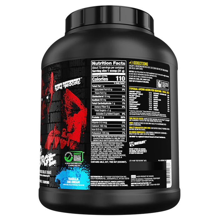 Mutant Hardcore Iso 5lb