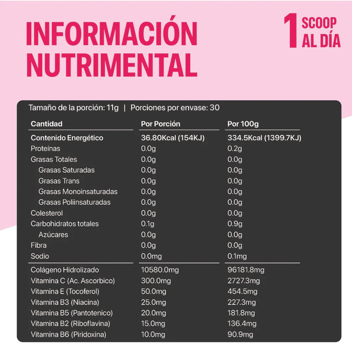 Gummylife Colágeno Hidrolizado en Polvo - 30 porciones