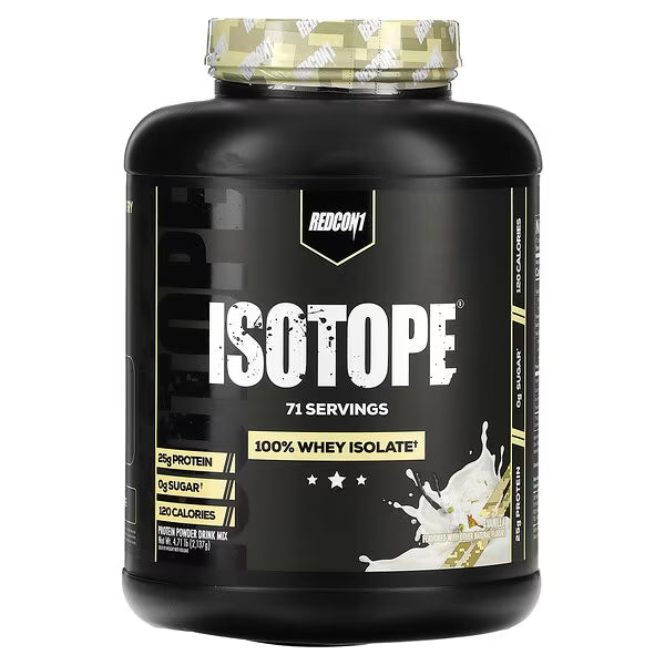 Isotope 100% whey Isolate - 5 lbs (73 servicios)