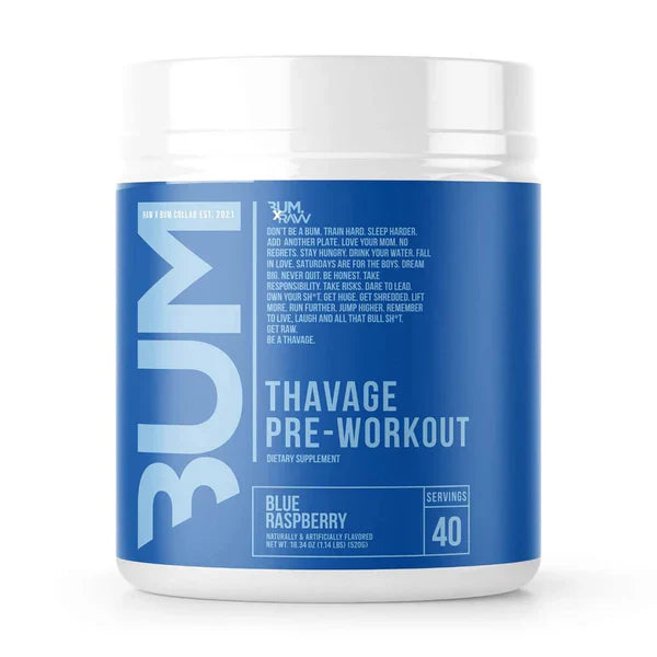 Thavage CBUM Pre Workout - 40 servicios