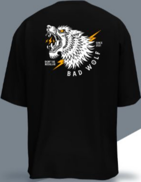 Oversize NEGRA THUNDERWOLF