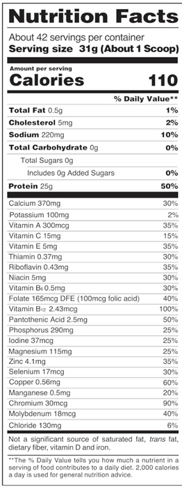 Isopure Zero Carb - 3 lbs
