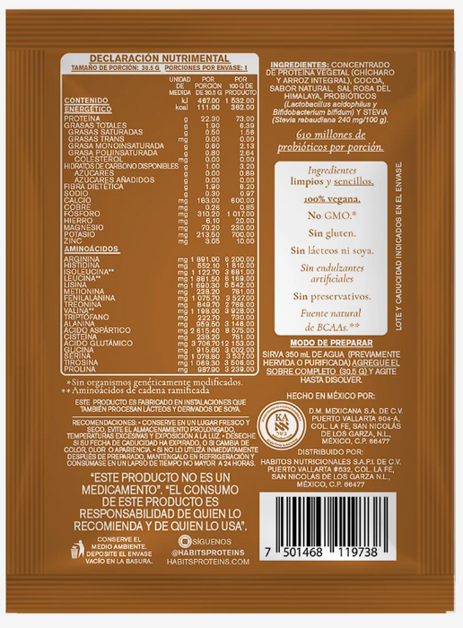 Protein Sachets – Probiotic Cacao