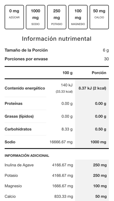 Electrolitos Nonstop  - caja 8 sticks