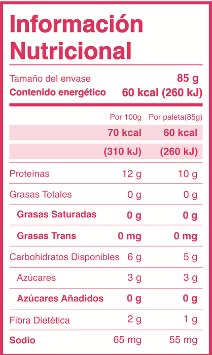 Paletas de proteina - Cali ICE