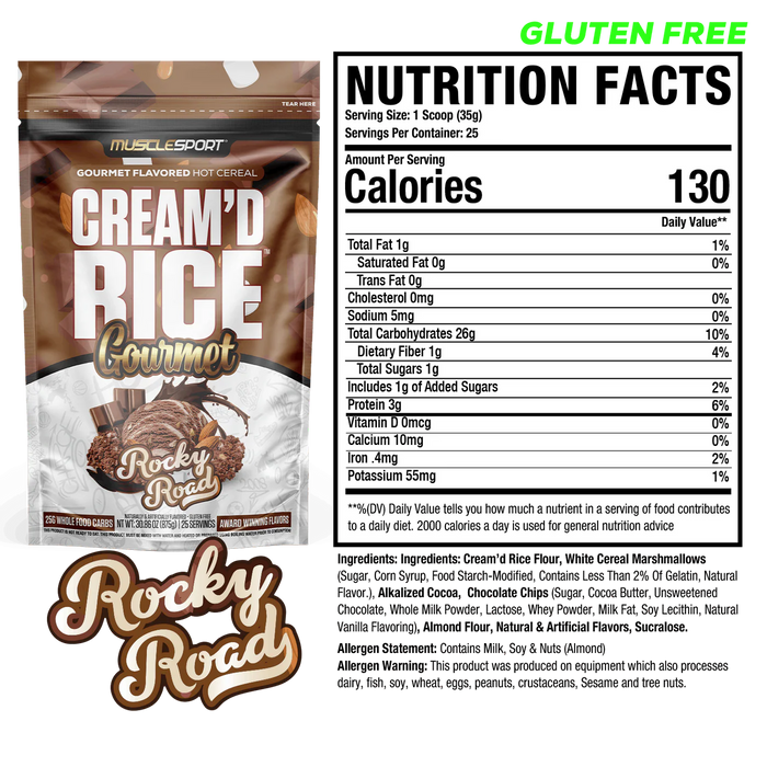 Crema de Arroz Musclesport - 25 porciones