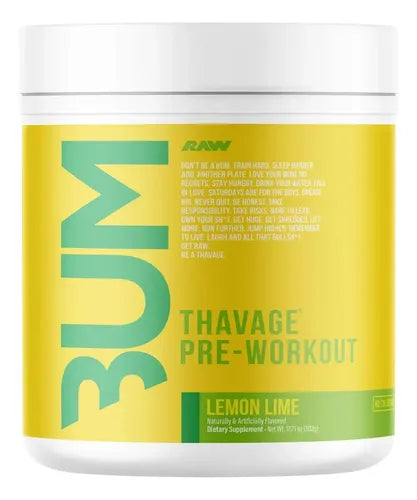 Thavage CBUM Pre Workout - 40 servicios