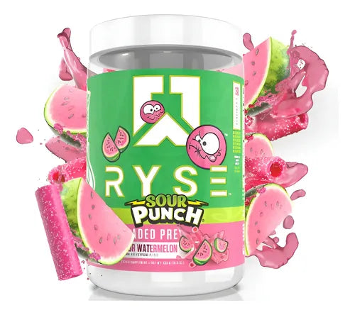 RYSE Loaded Pre - 30 servicios Sour Punch Watermenlon