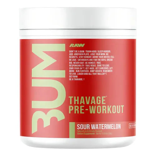 Thavage CBUM Pre Workout - 40 servicios