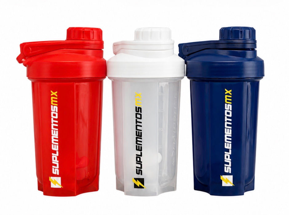 Shaker Suplementos mx TODOS TAMAÑOS Y COLORES