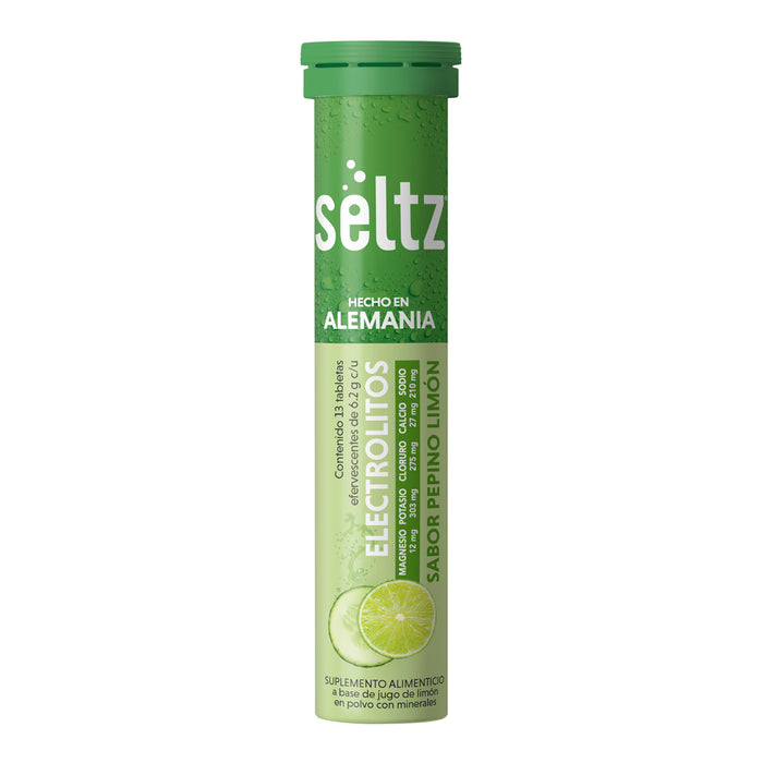 Electrolitos Pepino-limon Seltz Tabletas Efervescentes - 13 tabletas