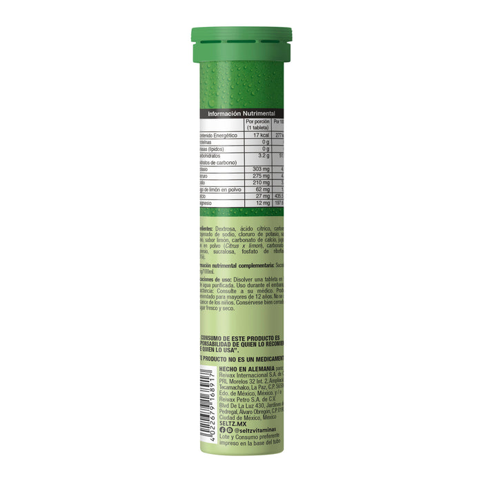 Electrolitos Pepino-limon Seltz Tabletas Efervescentes - 13 tabletas