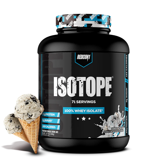 Isotope 100% whey Isolate - 5 lbs (73 servicios)