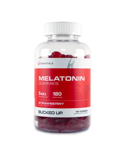 BUCKED UP MELATONIN 10MG 180 GUMMIES STRAWBERRY