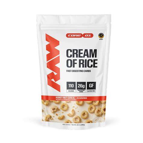 Raw Cream of rice 25 Serv