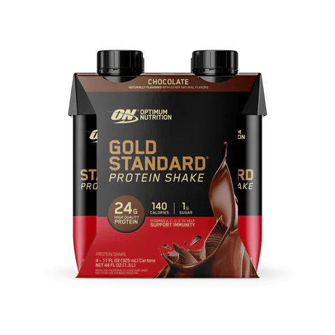 GOLD STANDARD PROTEIN SHAKE - 325 ml 12 PACK