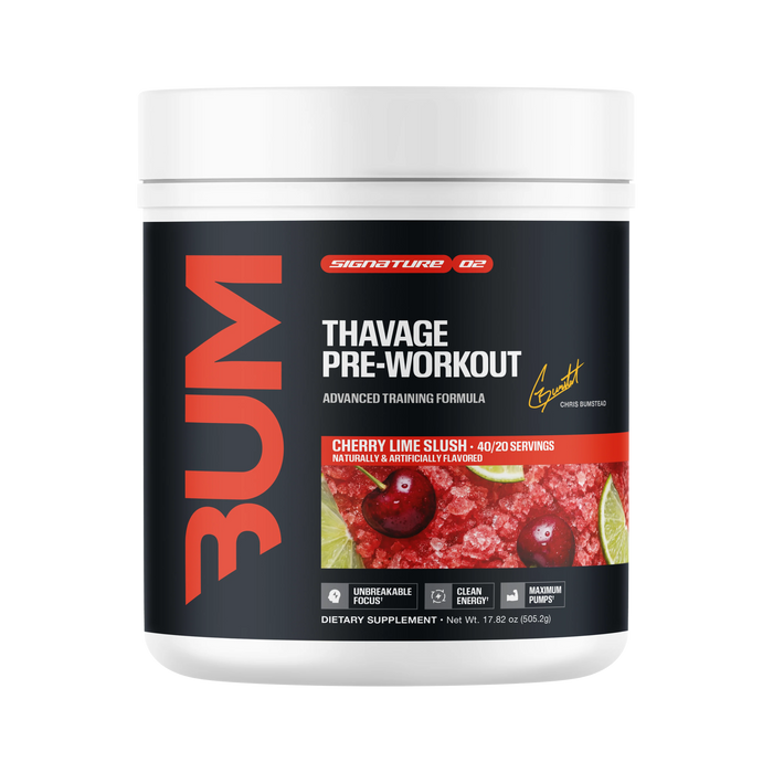 Thavage CBUM Pre Workout - 40 servicios