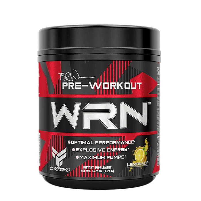 WRN Pre workout - 20 servicios INCLUYE SHAKER y MUÑEQUERAS