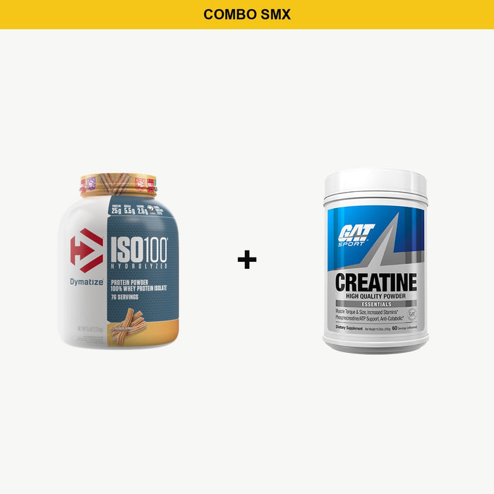 Combo Fuerza y Volumen - ISO 100 + Creatina GAT