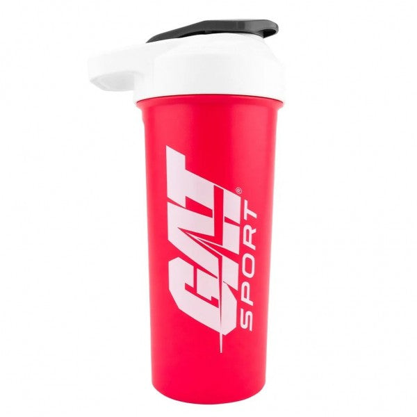 SHAKER GAT SPORT 20 OZ PINK WITH LOGO WHITE