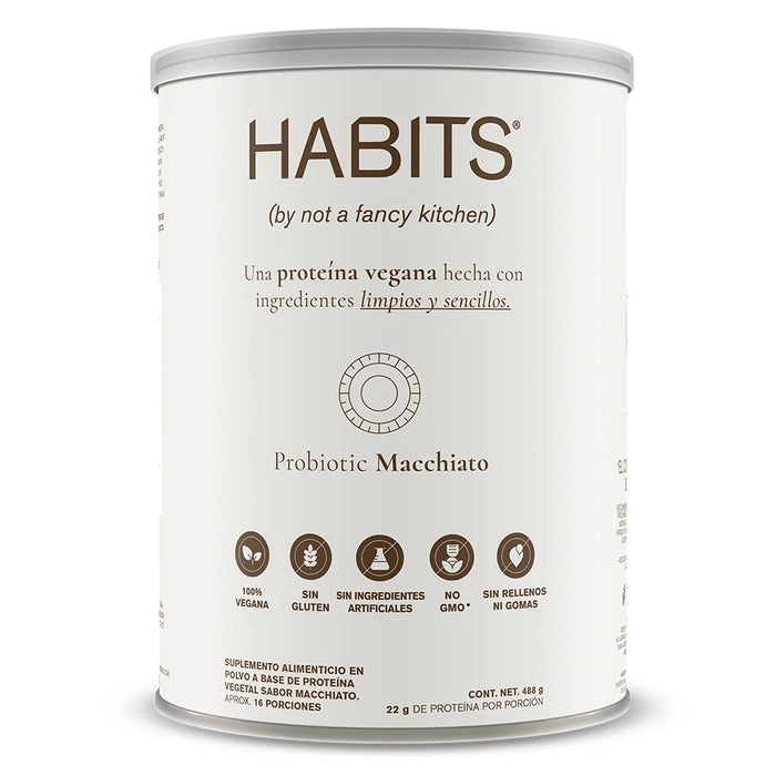 Proteina Habits - 488 gr 16 porciones aprox