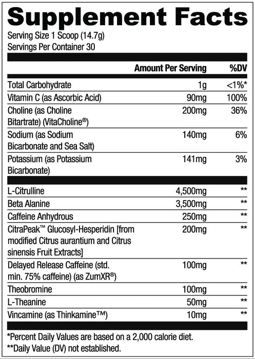 RYSE Loaded Pre - 30 servicios Sour Punch Watermenlon