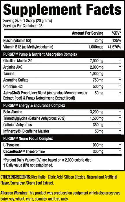 Purge PreV2 Musclesport- 25 Servicios