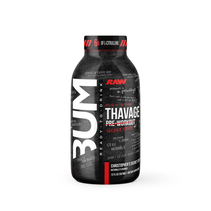 RAW  THAVAGE BEBIDA 12 Oz - INDIVIDUAL RTD