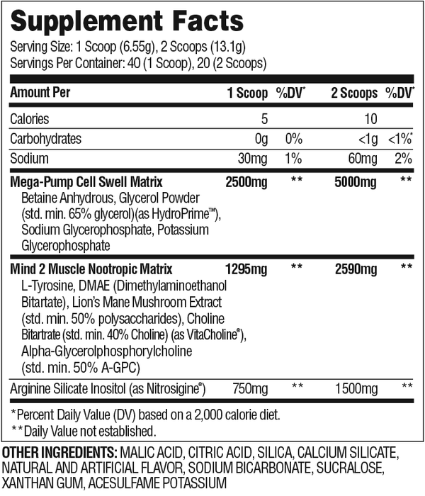 Nitraflex Pump Tropic - 40 servings