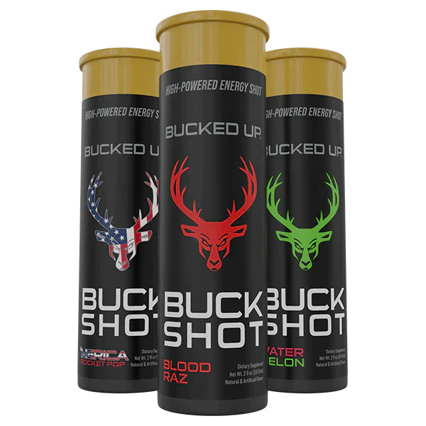 Bucked up Buck shots individual — suplementosmx