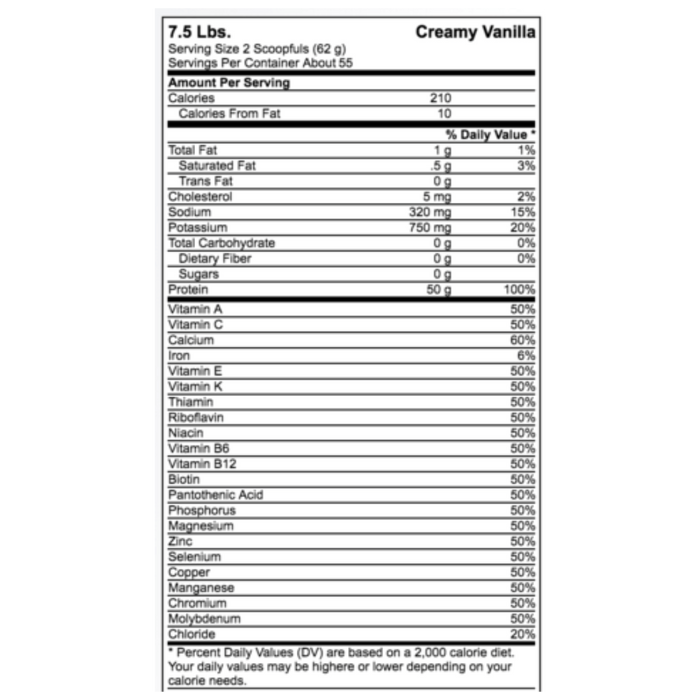 Isopure  Zero Carb - 7.5 lbs