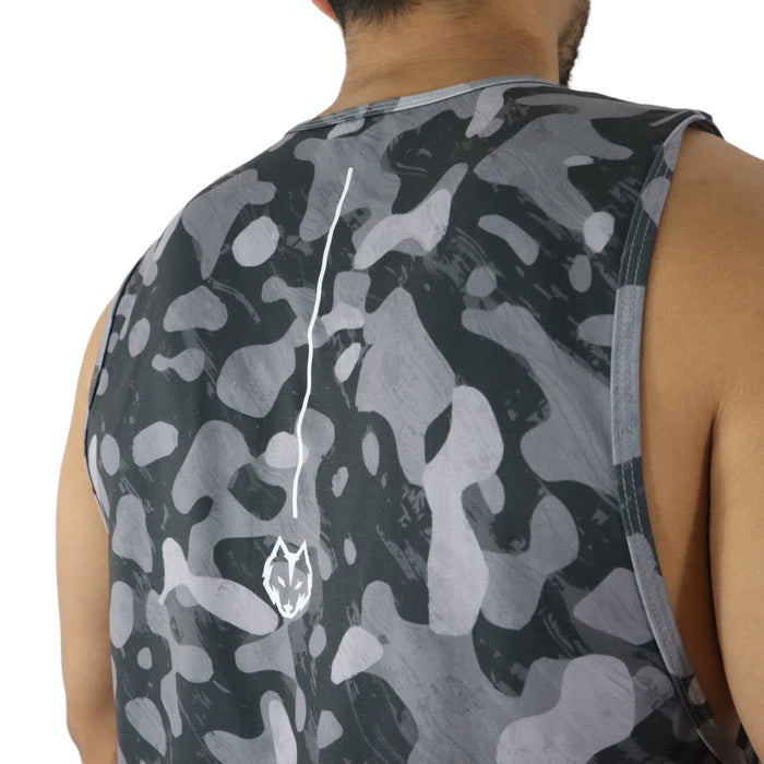 Tank Top Bad wolf - Cammo Gris