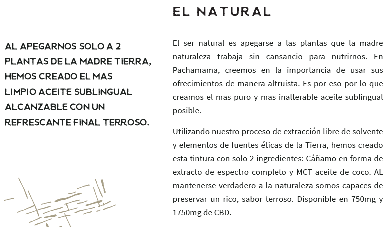 CBD (Natural) - 750 Mg