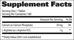 L - Arginina Gat - 180 tabletas