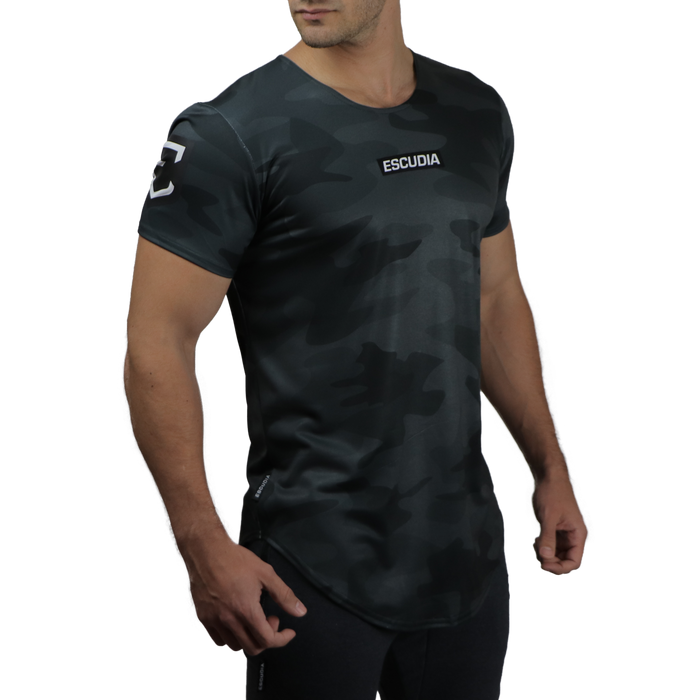 Camo T-Shirt - Black