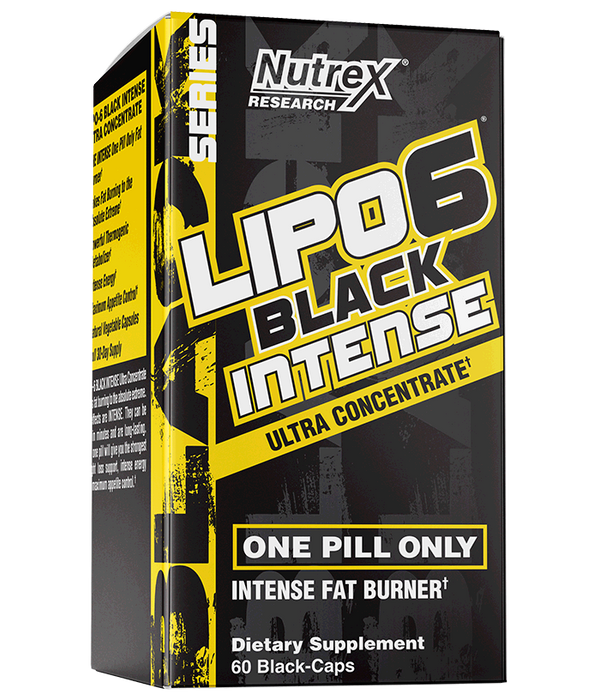 Lipo 6 Black Ultra Concentrado INTENSE - 60 Caps