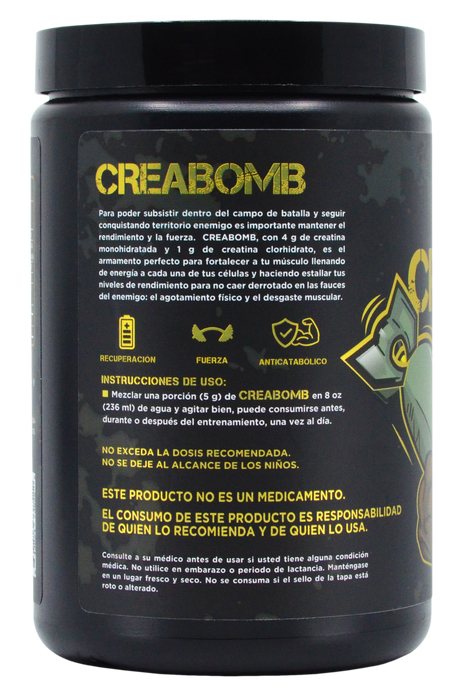 Creabomb Creatina - 60 servicios