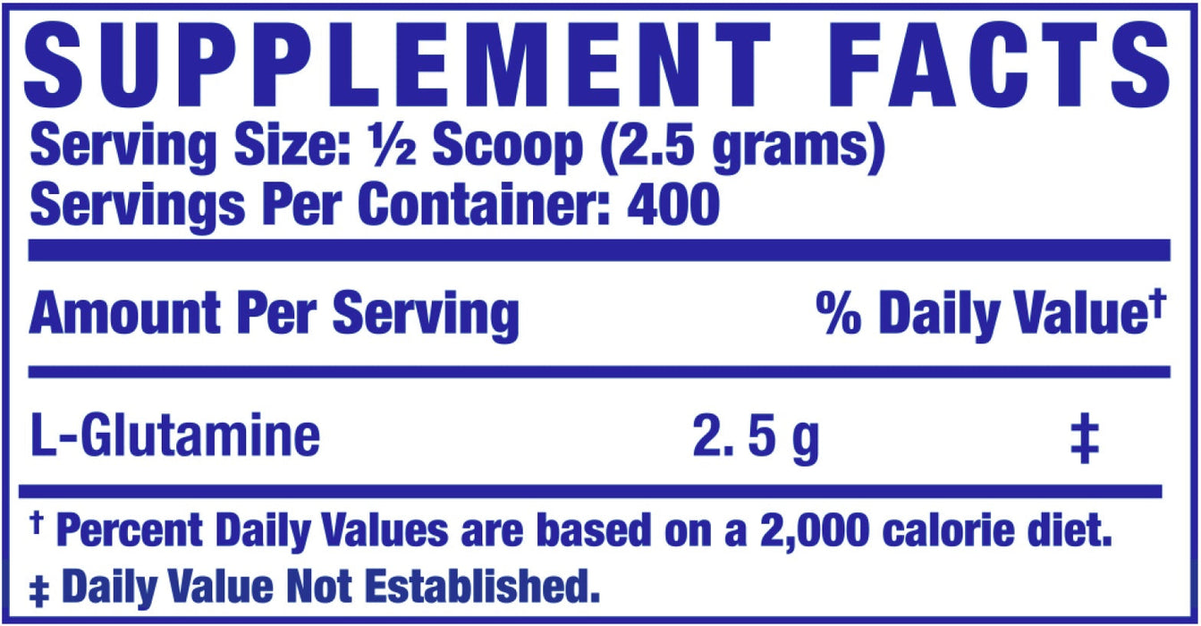 Glutamina XS - 400 servicios