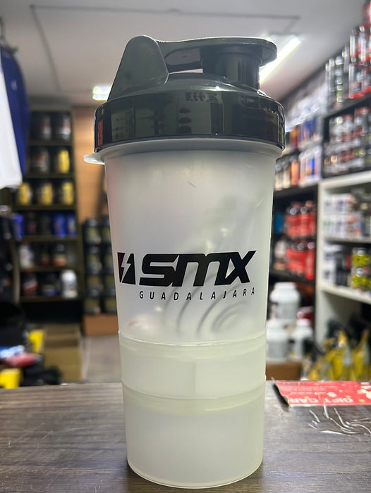 Shaker MX - 600 ml con compartimientos