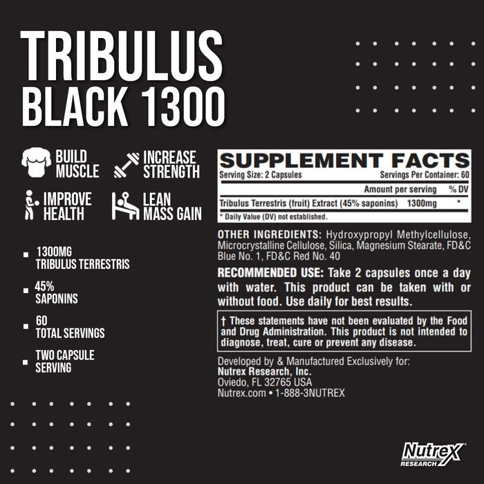 Tribulus Black - 1300 120 CT